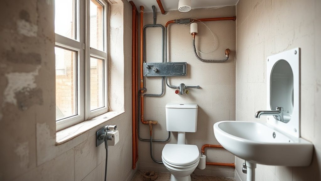 Bathroom Plumbing and Electrics in Camden Town