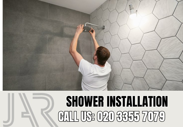 Shower Installation by Camdentown Bathroom Fitters